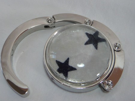 Accroche sac étoiles bleu marine  VENDU